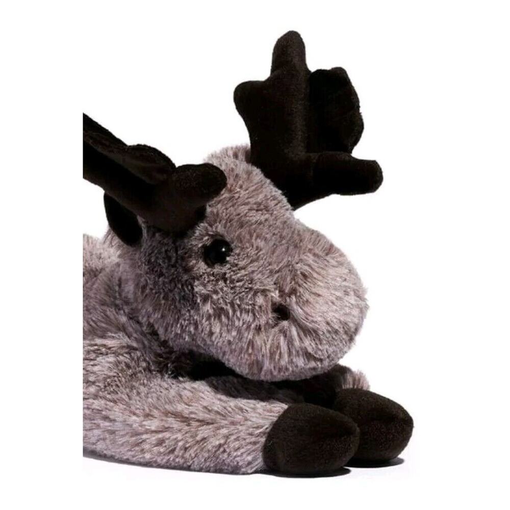 FAO Schwartz Adopt A Pet Moose 15" Stuffed Animal NWT New Plush Holiday - Picture 3 of 6